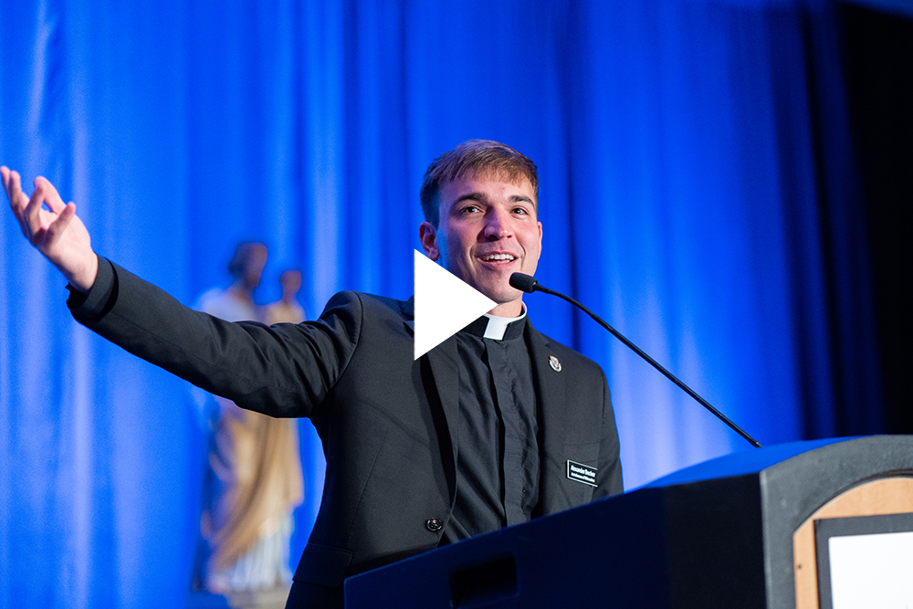 Seminarian Alex Becker